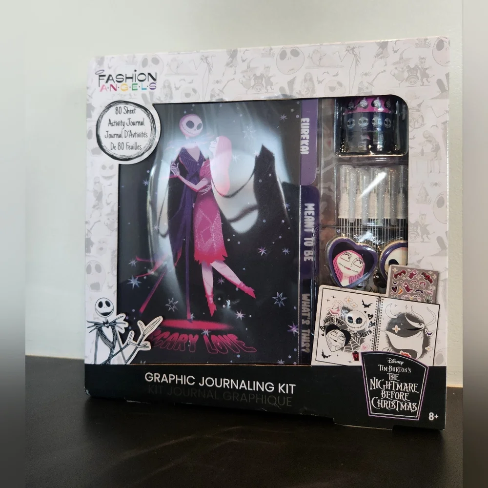 The‎ Nightmare Before Christmas Graphic Journaling Kit NWT